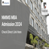 NMIMS MBA Admission 2024 Through NMAT Open; Check Direct Link Here